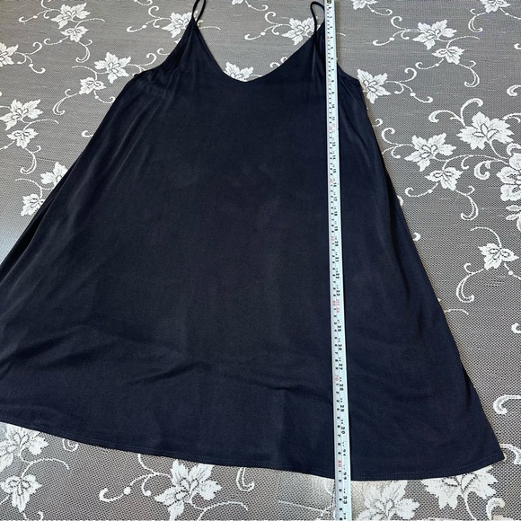 Aritzia Talula Crescent V-Neck Tank Dress in Grey Sz XS - Picture 8 of 11